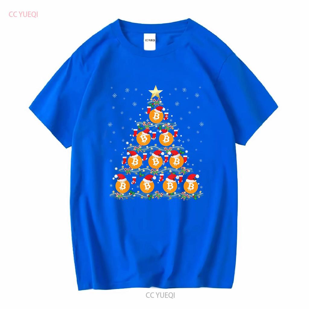 BEST Dark Retro Bitcoin Christmas Tree Crypto LOver S 5XL T Shirt vintage Washed Stylish Casual graphic Soft designer clothes