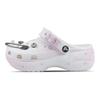Tamanco Plataforma Clássico EVA Pérola Sonho Gradiente Letra Nuvem Clássica Dok Fofo Desenho Animado Buracos Sapatos Femininos Branco
