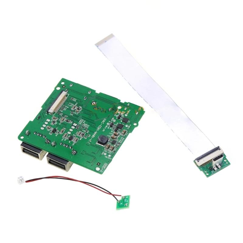HDMI-compatible Port Socket Connector Motherboards for Output Charging Board Docking Base Board Set
