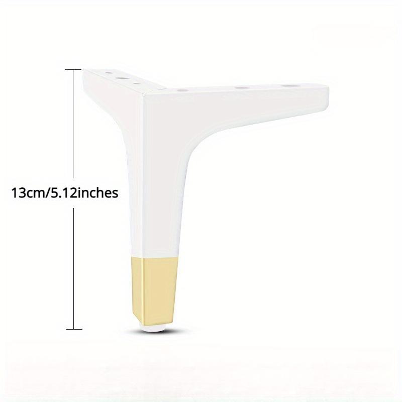 4 szt. 13 cm Nowoczesne Metalowe Nogi do Stolika Kawowego Nogi do Mebli Sofa Łóżko Krzesło Biurko Komoda Szafka Łazienkowa Nogi Zamienne