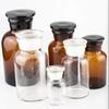 250ml Weithalsflasche aus Borosilikatglas mit Schliffstopfen