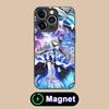 HSR Bronya Glass MagSafe Mobile Phone Case for iPhone 17 16 15 14 13 12 11 Air Pro Max Plus Mini Colorful Cover