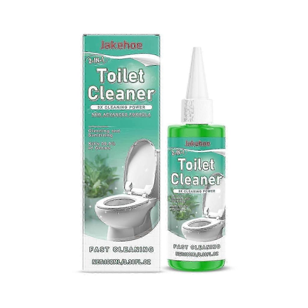 Toilet Cleaner, 1pcs Deep Clean Deodorizer 100ml with Sodium Gluconate & Citric Acid