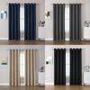 Modern Minimalist Polyester Blackout Curtains For Bedroom And Living Room With High Light Blocking For Home Decor
