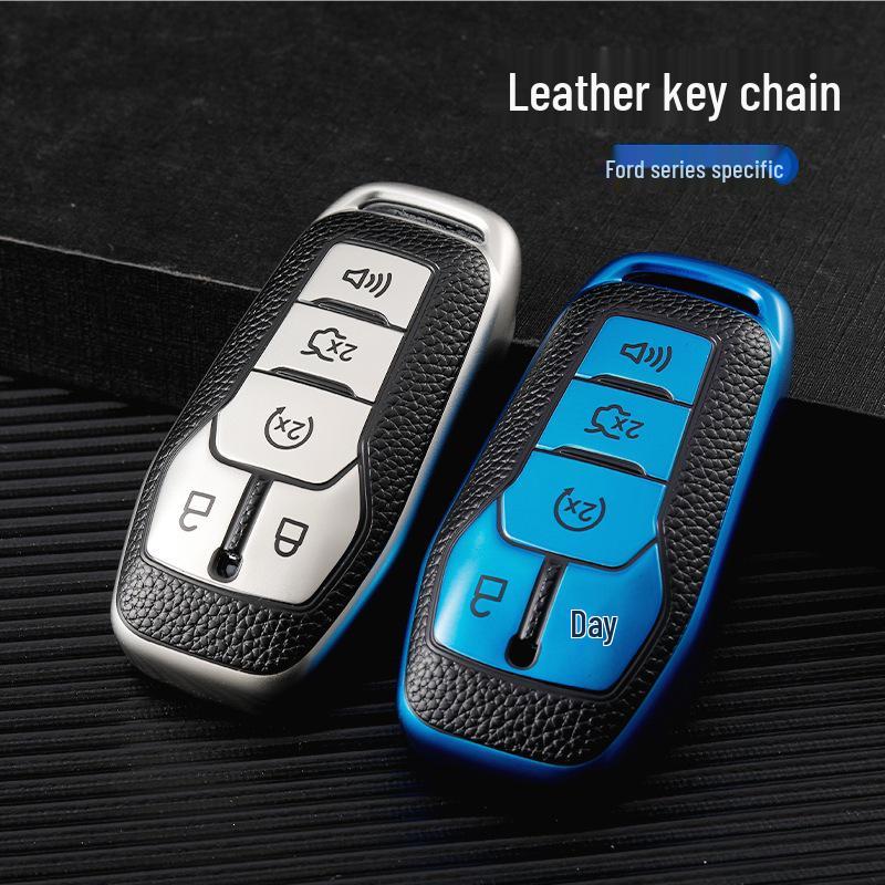 TPU Shell Key Case for Ford Edge, Escort, Kuga, Explorer, Borui, and Mondeo
