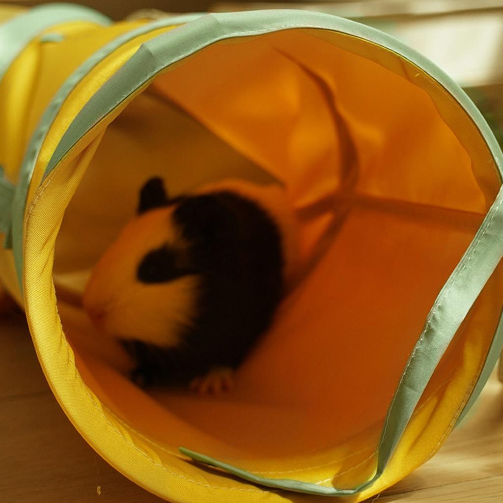 Hamster Tunnel Bett Spielzeug Kaninchen Spielzeug Weiche Höhlenhaus für Hamster für Meerschweinchen Rennmäuse Spielröhre Spielzeug Bett
