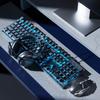 Mechanical Desktop Gaming Keyboard & Mouse Set for PC and Laptop