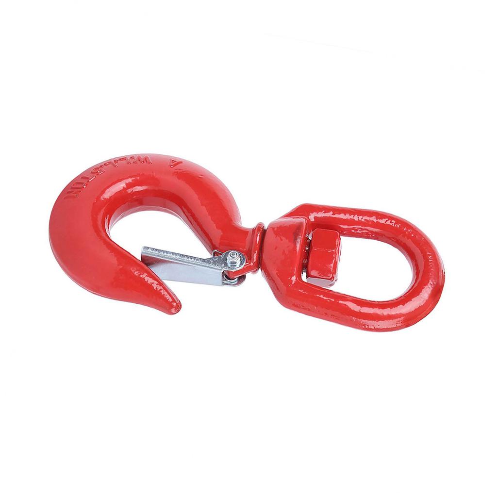 Crane Hook Swivel Eye Alloy Steel Gravity Rigging Lifting Industry Ship Building Round Hook 5T