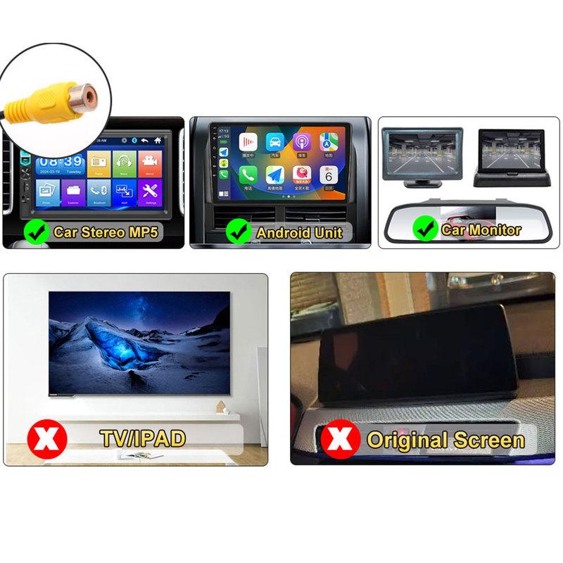 Vehicle AHD 1080P Reverse Backup Trunk Handle Camera For BMW E60 E39 E90 E82 E61 X1 E84 X5 E70 E92 E91 3/5 Series E88 E93 X6 Car