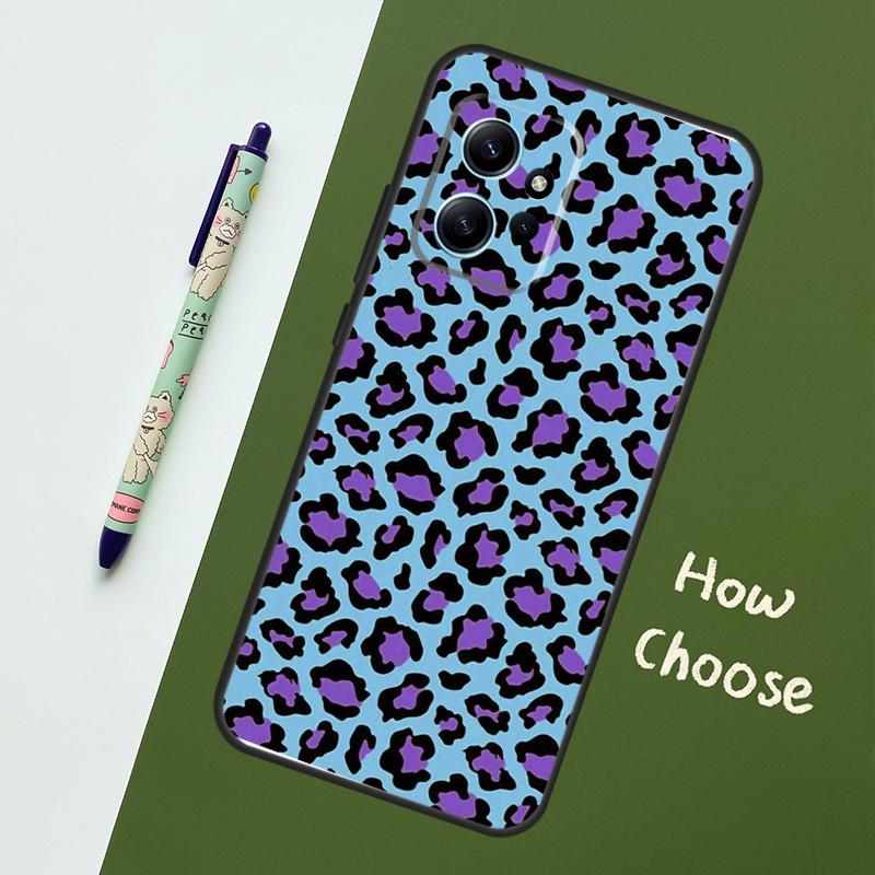 Leopard Skin Case For Xiaomi Redmi Note 14 10 11 12 13 15 Pro Plus Cover For Redmi 15 13C 12C 10C 14C 15C