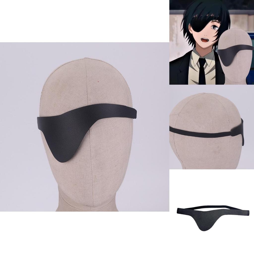 Chainsaw Man Cosplay Eye Mask Accessory For Anime Fans With Realistic Design For Fan Enthusiasts