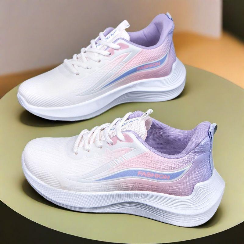 2025 Women's Shock-Absorbing Running Shoes - Soft Sole, Breathable & Lightweight for Students, Spring & Autumn