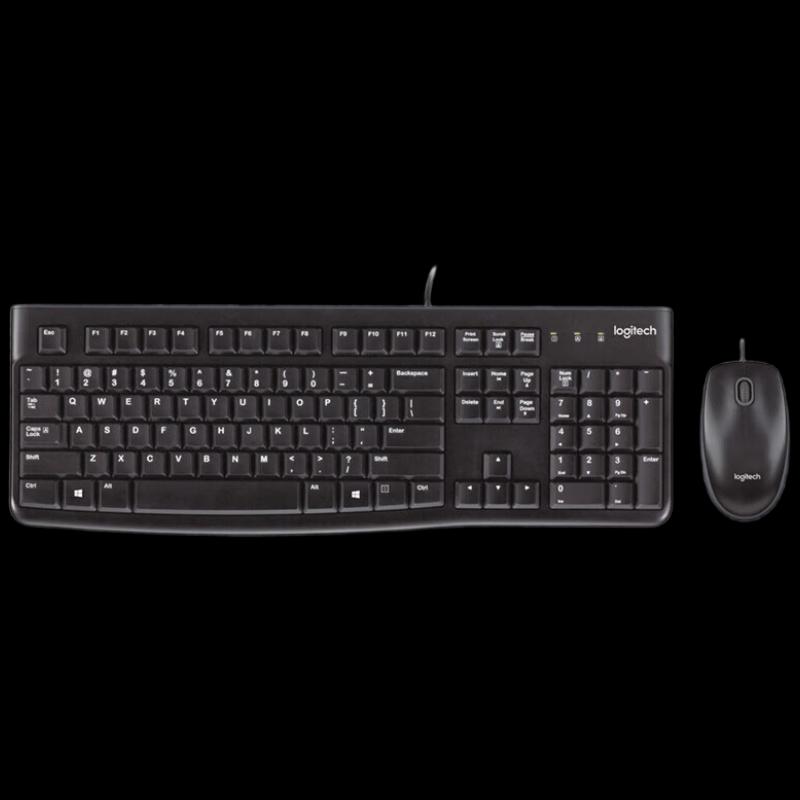 Logitech MK120 Wired USB Keyboard and Mouse Combo