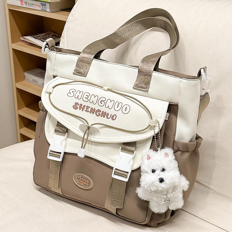Children's school bag Elementary school girl Junior high school student High school cute girl tutoring bag Backpack fashion backpack