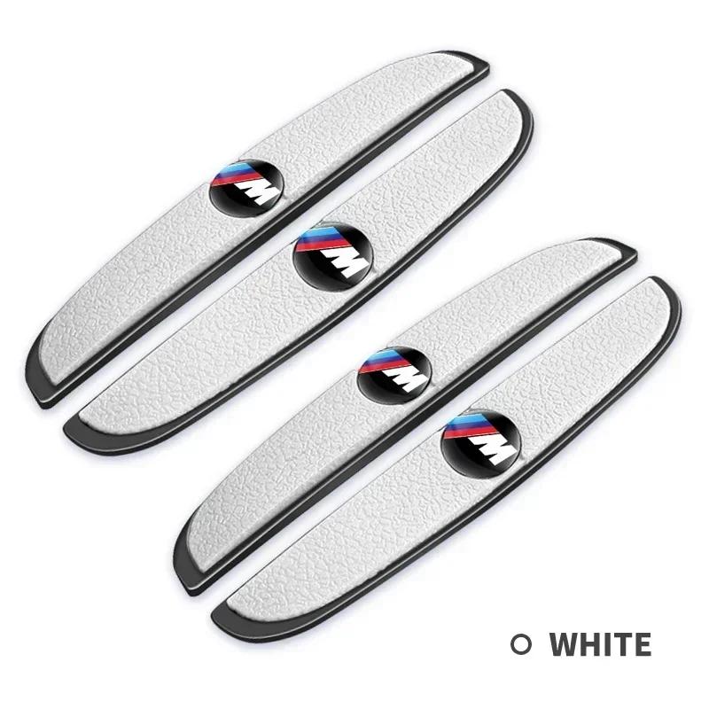 4 Stück Gummi-Stoßleiste Auto Tür Anti-Kollisions-Emblem Aufkleber Für bmw e46 e39 e90 e60 e30 f10 f11 f20 f30 g20 g30 x1 x3 x5 z4