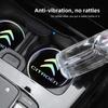 2Pcs Car Emblem Water Cup Pad Color Insulated Coasters Mat For Citroen C4 C3 C5 C5X e-C4 X C-Elysee Berlingo C1 C6 C2 C-Crosser