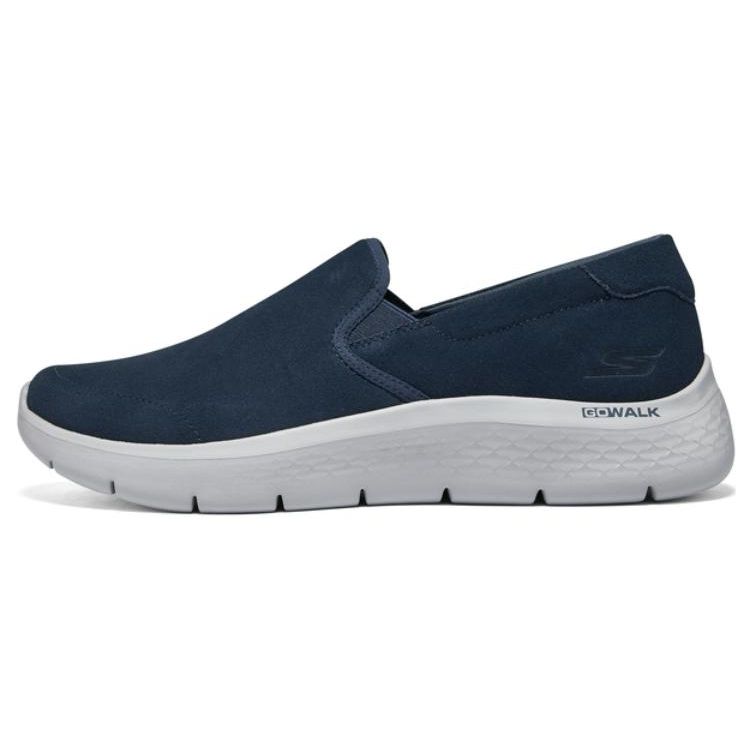 Skechers Go Walk Flex Men Navy Blue Low Top Casual Shoes 216497-NVY 42