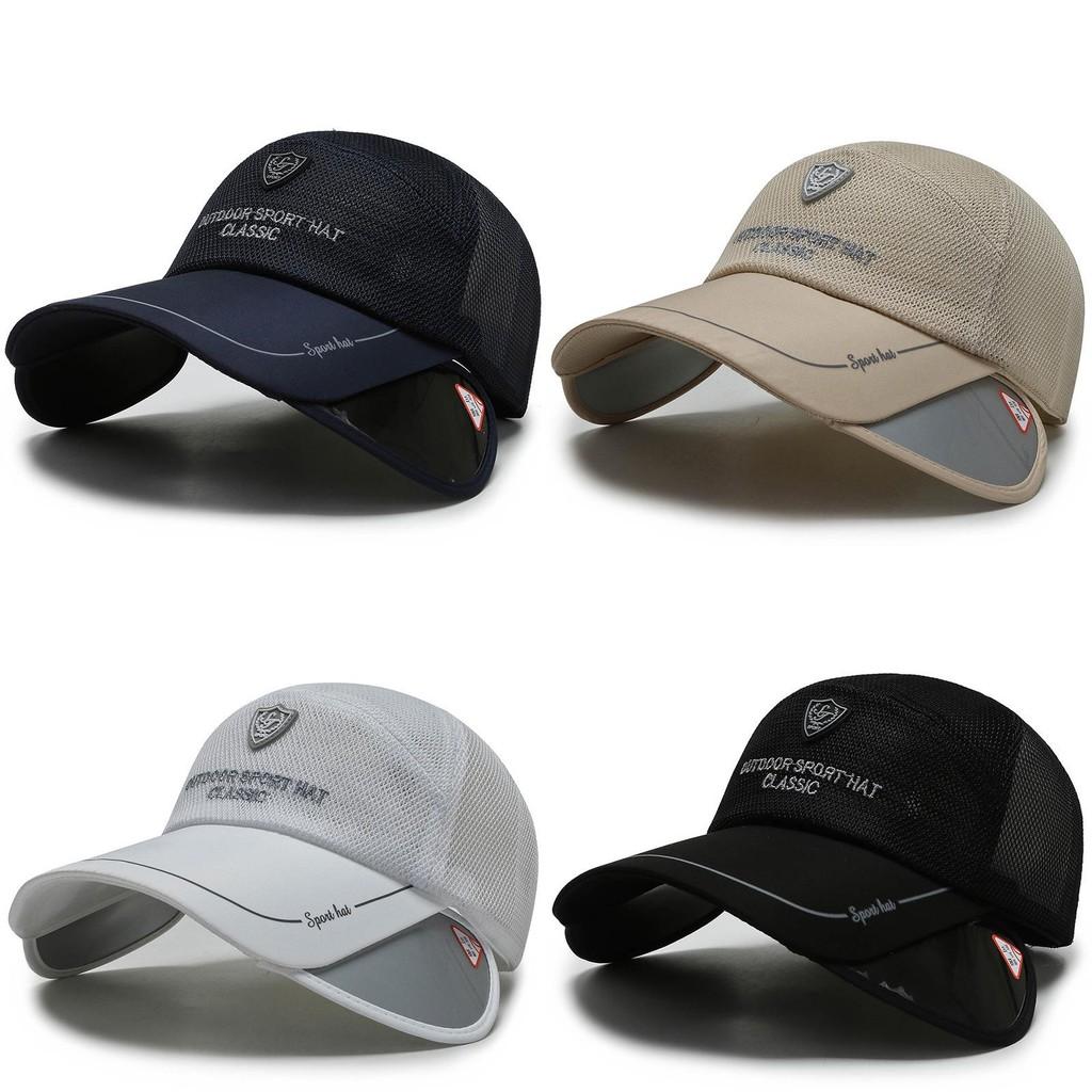 Letter Sport Outdoor Embroidery Fishing Hat Adjustable Sun Protection Breathable