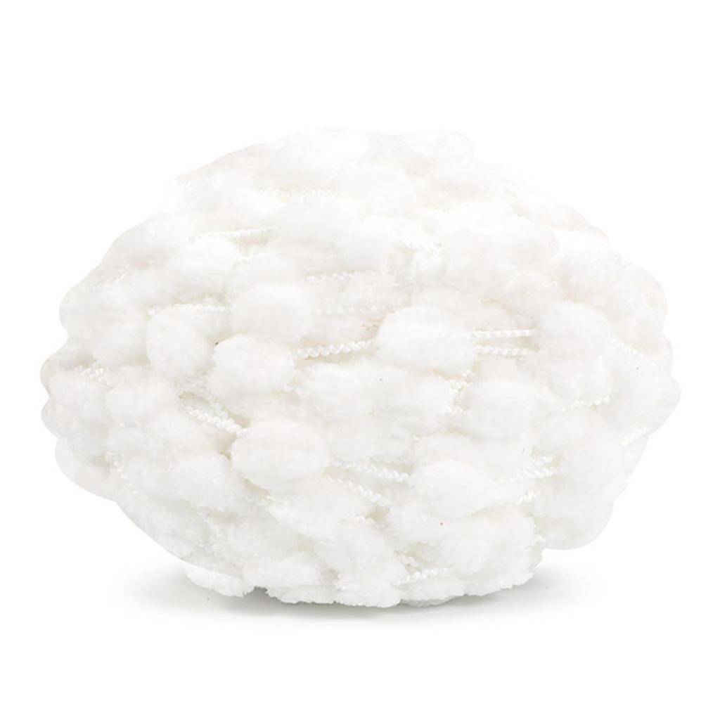 Crochet Yarn Soft Yarn Roll of 100g Knitting Yarn for DIY Hand Knitting Weaving Bags Hat Clothes DIY Crafts