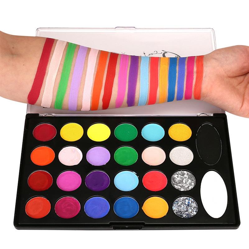 1PACK 26-color Water-soluble Body Paint Halloween Quick-drying Face Paint Face Paint