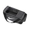 New Nike Brasilia Polyester One Shoulder Crossbody Portable Luggage Bag, Gym Bag Trumpets Unisex Black Gray DM3976-068