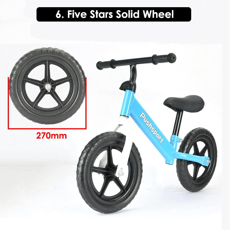 Kinder Laufrad Laufradroller Vollgummi Radsatz Allgemeines Rutschfahrrad Stahl Aluminium Vorder-/Hinterrad Kann angepasst werden