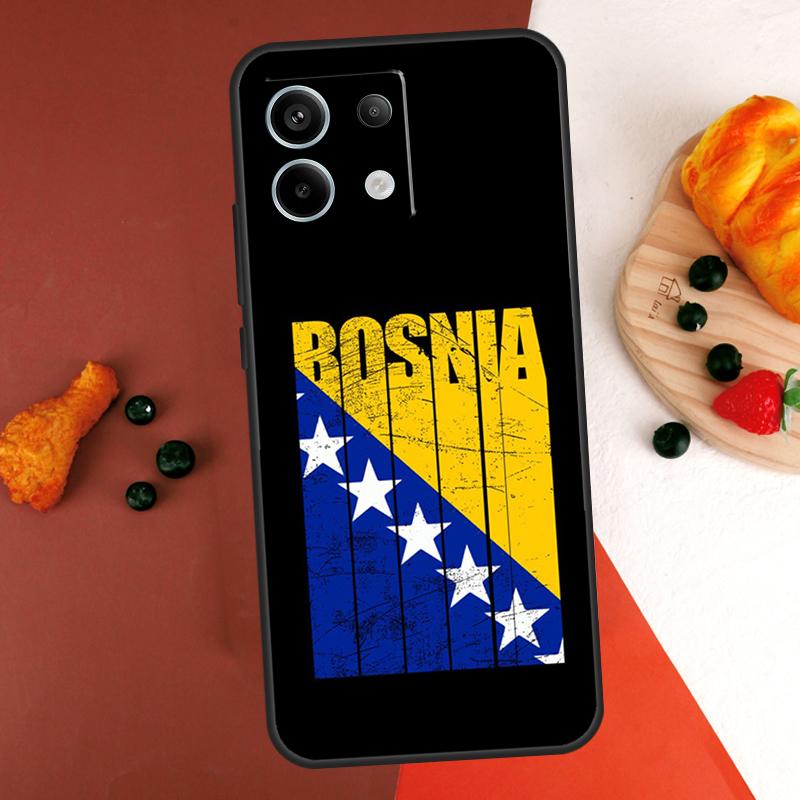 

Bosnia and Herzegovina Passport Case For Xiaomi Redmi Note 13 14 Pro 9 10 11 12 Pro 10S 11S 12S Redmi 13C 10C 12C 14C Coque Redmi Note 9 Pro