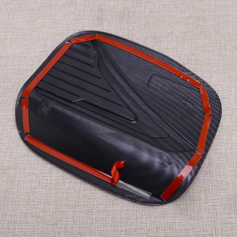 Car Carbon Fiber Grain Style ABS Fuel Gas Tank Cap Cover Fit For Mitsubishi Outlander -2024