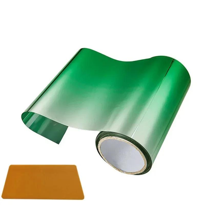 20X150cm Araba Güneşliği Ön Cam Güneşlik Koruyucu Güneş Pencere Filmi Isı Yalıtımı Renk Değiştiren Film Evrensel