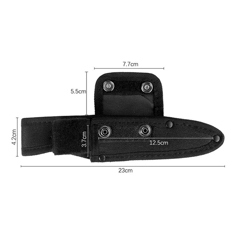 Chef Waterproof Oxford Sheath Holder Knife Sheath Holster Belt Loop Case Flashlight Case Camp Outdoor Carry Fold Knife Cook Tool