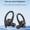 2024 True Wireless Over-Ear Bluetooth Sport Headphones with Long Battery Life, Compatible with Android