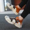 Herrenschuhe neu dicksohlige leichte fly-woven Socken Freizeitschuhe Jugendmode Farbabstimmung Sportschuhe