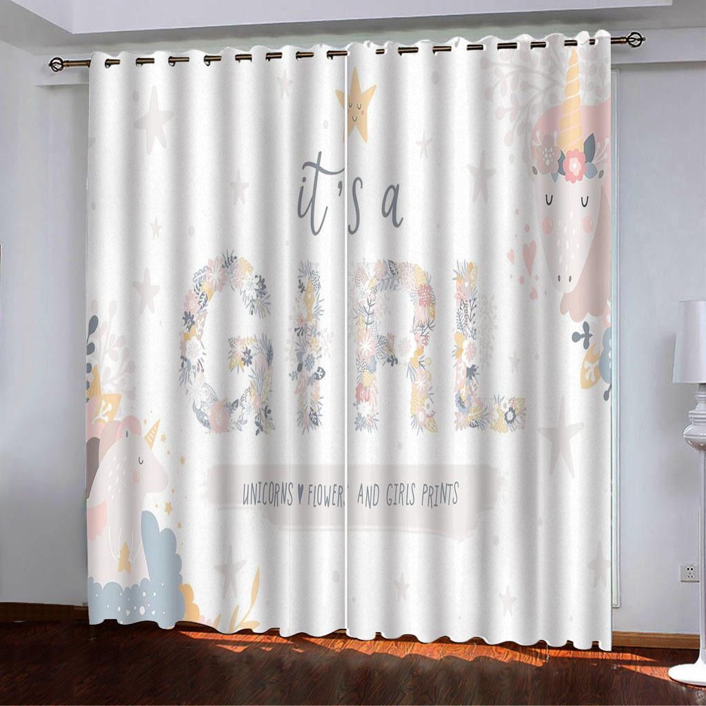 Floral Floral Printing And Painting Series High Density Blackout Curtain 3D Digital Printing