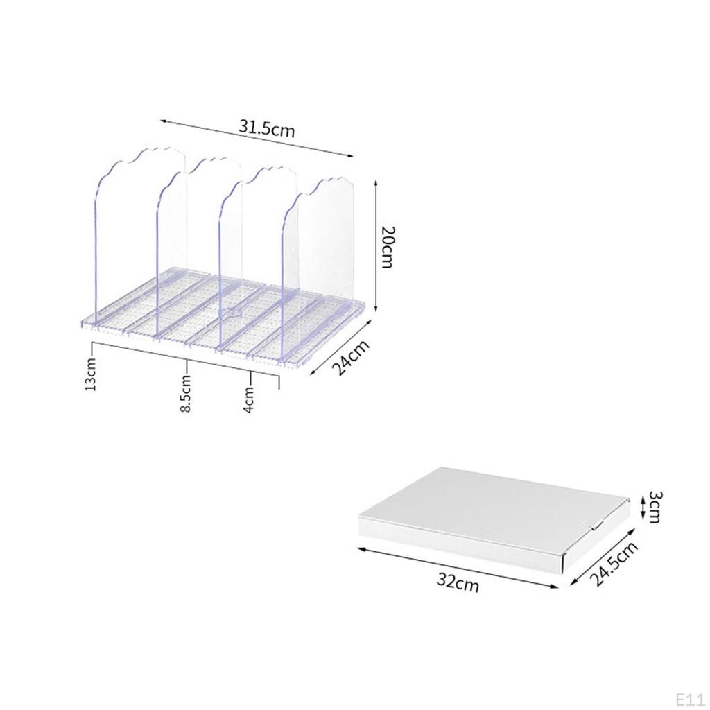 Regalteiler Schrankteiler Trennwand für Schlafzimmer, Bastelzimmer Organizer