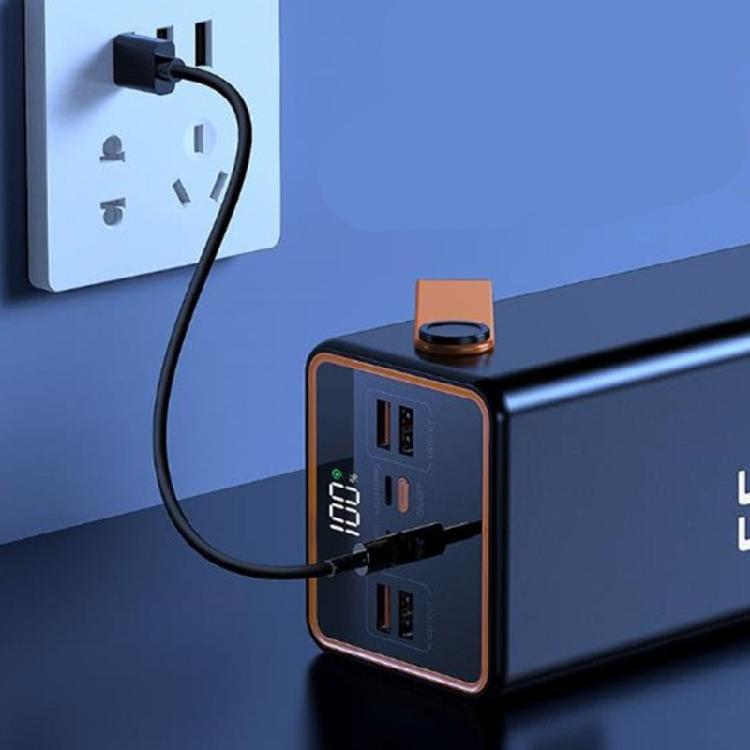 66W Outdoor Camping Light and Mobile Power Adapter 30000mA/50000mAh for Explorers Efficient Battery Power Charger