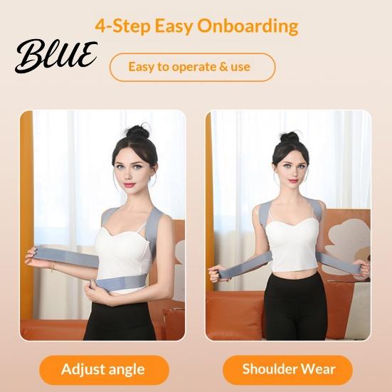 Breathable Posture Corrector for Office Work Shoulder Back Corrector Invisible Hunchback Correction Belt Strap Elegant Upright Adjustable