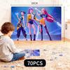 Puzzle Set - Character Collection Decoration, Children's Gifts, Puzzle Games, Parent Child Fun