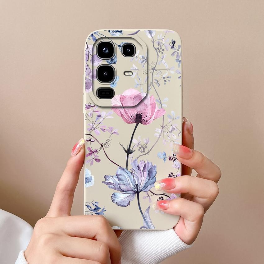 Phone Cover For Infinix Note 50 50X Pro Plus 50S Cute Cartoon Avocado Pattern Square Soft Liquid Silicone Advanced Dustproof Shell For Infinix Housing