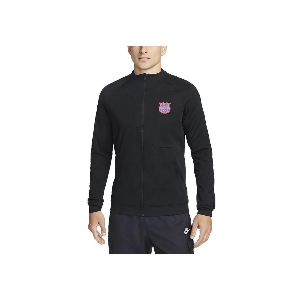 Nike SS23 Solid Color Zip Jacket Men Outerwear Black DN3077-010