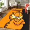 Custom Name Grumpy Orange Comic Character Carpet for Playroom Bedroom Living Room Sofa Home Decor,kids Game Area Rug Non-slip Floor Mat