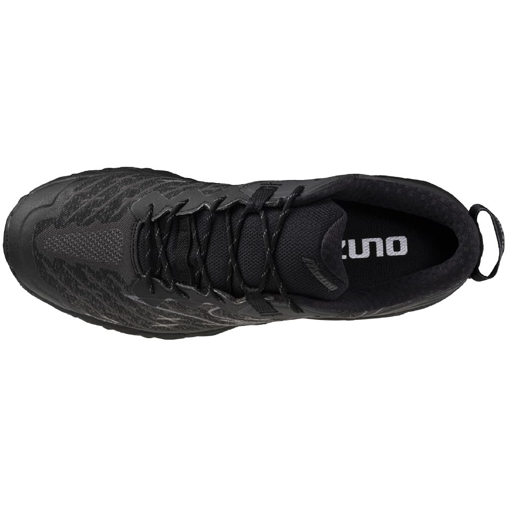 Mizuno Wave Mujin LS GTX Waterproof Perfect for and Size 2E Gore-Tex Sneakers, Commuting, School, Lifestyle, Stylish, Black, 26.0 Cm,