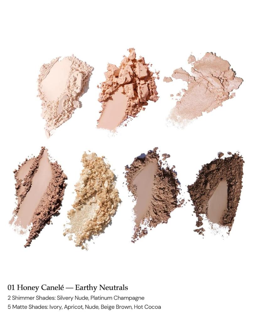 Flowerknows Strawberry Cupid Collection Ansiktsfärgpalett Rouge Ögonskugga Highlighter Flower Know Ansiktsbronzerpalett