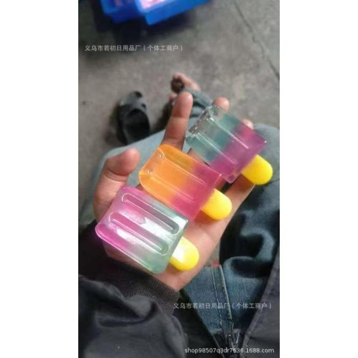 Icecreamsqueezesquishy Popsicle Ice Cream Decompression Pinch Music *2pcs