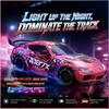 New Professional 1:43 Scale Mini RC Drift Car 4WD 2.4GHz Remote Control with Gyroscope Cool LED Lights Rechargeable Racing Car Toys Gifts for Children
