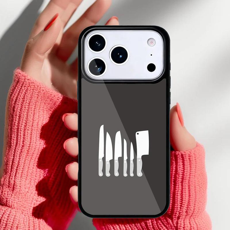 Baking Cook Chef soft Phone Case for iPhone 17 16 15 14 13 Pro Max Back Cover for 12 11 Pro Coque