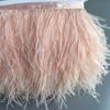 FeatherOstrich Feathers Trim 13-18CM 5-7inch Feather Plumes Ribbon Selvage For DIY Wedding Dress Decoration Crafts Accessories