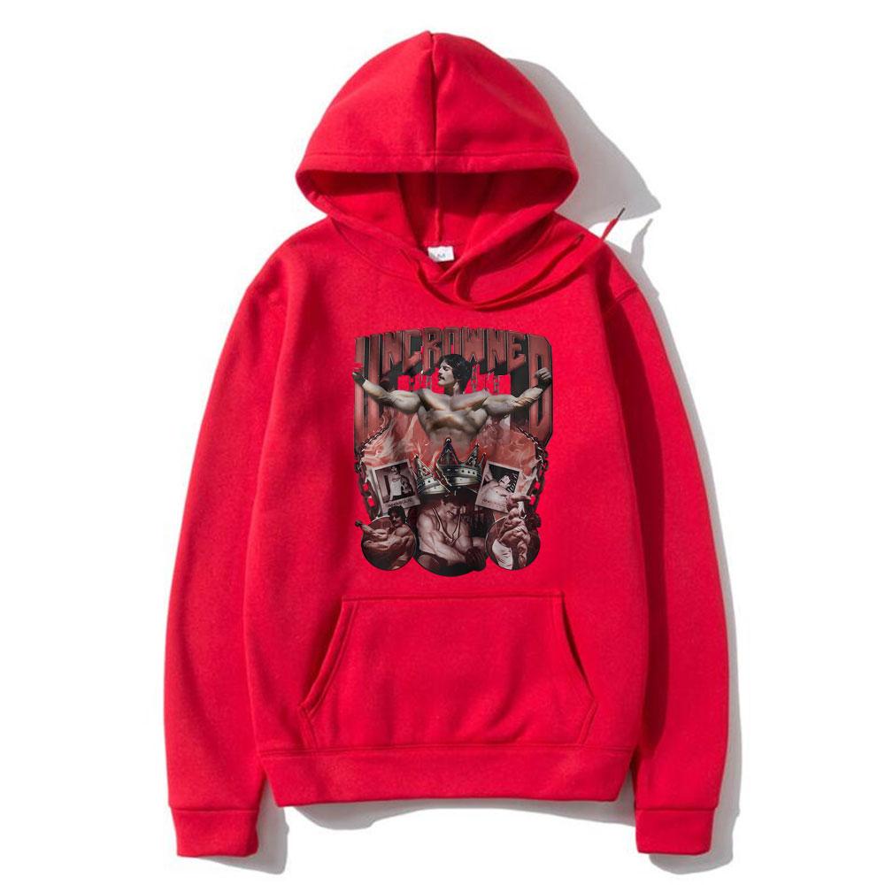 Funny Uncrowned Mike Mentzer Steroids Pump Cover Hoodie Unisex Gym Bodybuilder Hooded Sweatshirt Male Fleece Cotton Hoodies