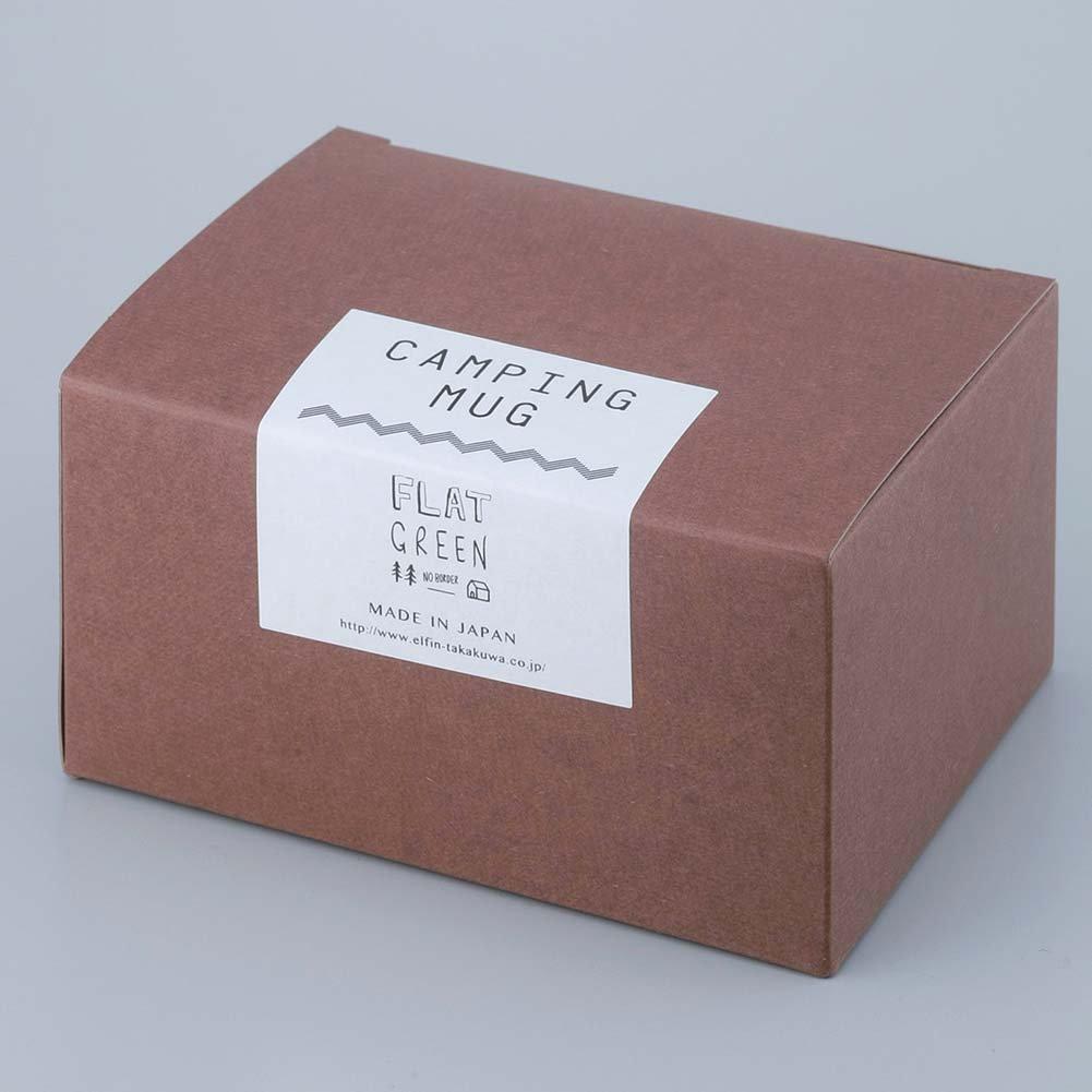 Takakuwa Metal Camping Mug, Green, 406692