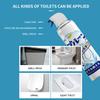 Foaming Toilet Bathroom Cleaner,Bath Degreaser For Stains,Grime,and Oil - Multi-Surface Cleaning,For Use On Toilet,Bath, Shower,Sink,Glass500ml