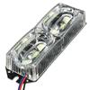 Motorcycle Brake Turn Signal Blue LED Lamp Warning Tail Flash  Emergency Light